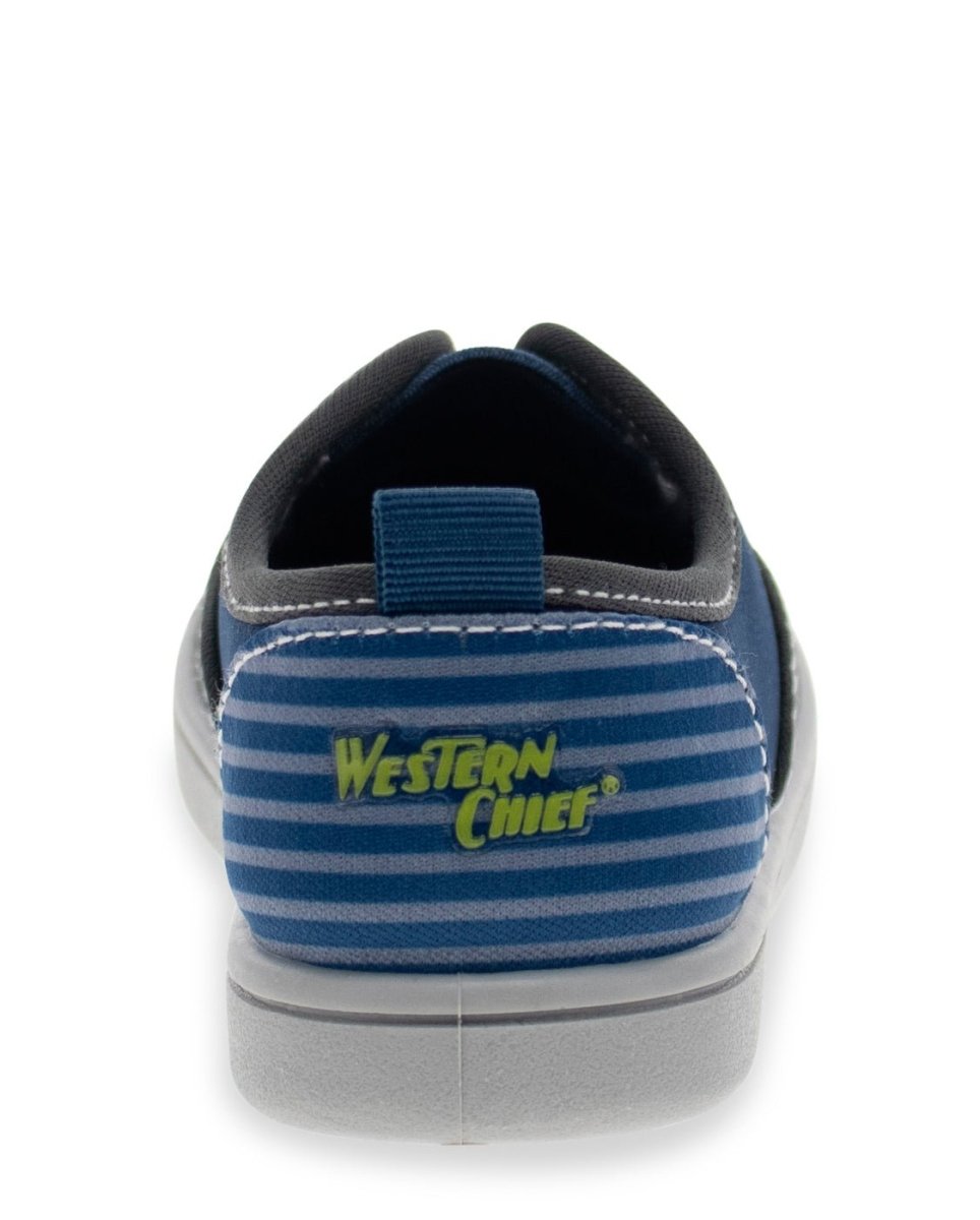Kids Jetty Color Block Slip On - Navy Sneakers by Western Chief Kids' Sale – Don't Panic Shoes