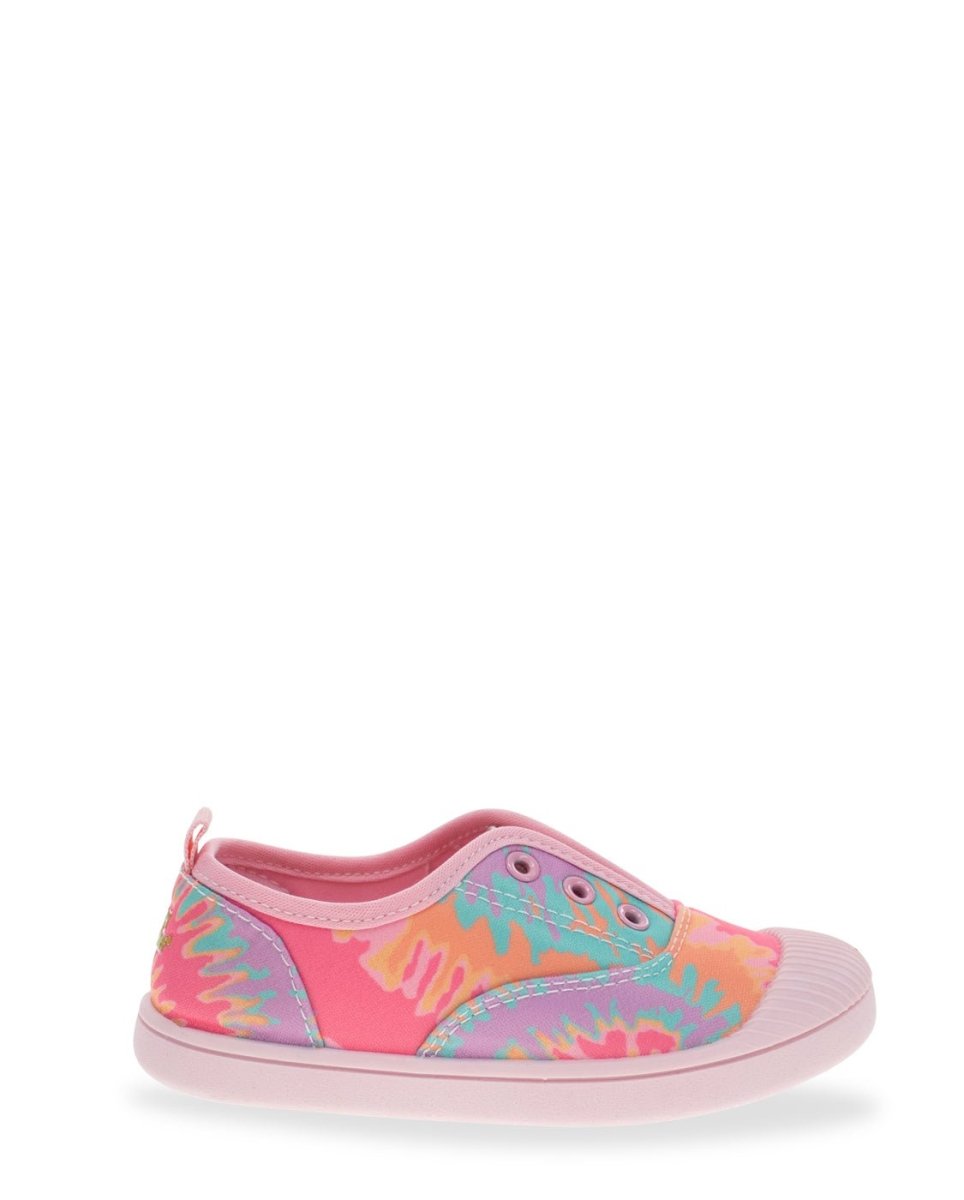 Kids Jetty Tie Dye Slip On - Pink Sneakers by Western Chief Kids' Sale – Don't Panic Shoes