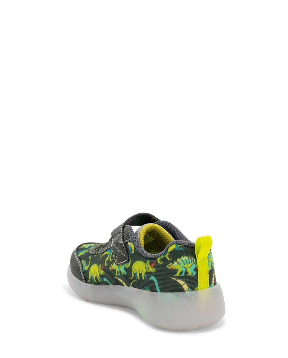 Kids Lighted Flash Feet Sneaker - Green Sneakers by Western Chief Kids' – Don't Panic Shoes