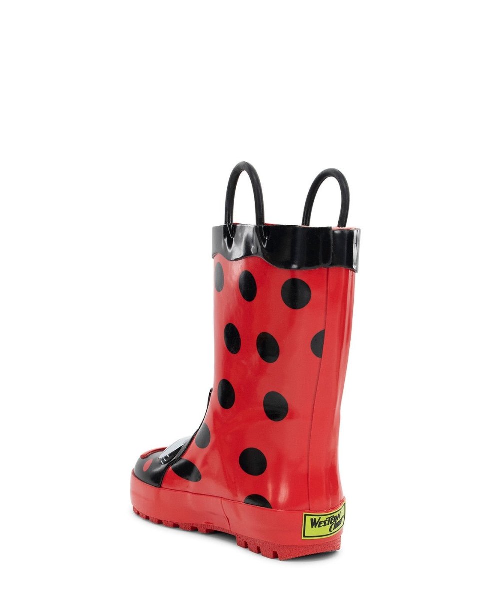 Kids Lucy Ladybug Rain Boot - Red Rain Boots by Western Chief Kids' – Don't Panic Shoes