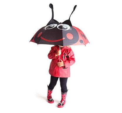 Kids Lucy Ladybug Umbrella - Red Umbrellas by Western Chief Kids' – Don't Panic Shoes