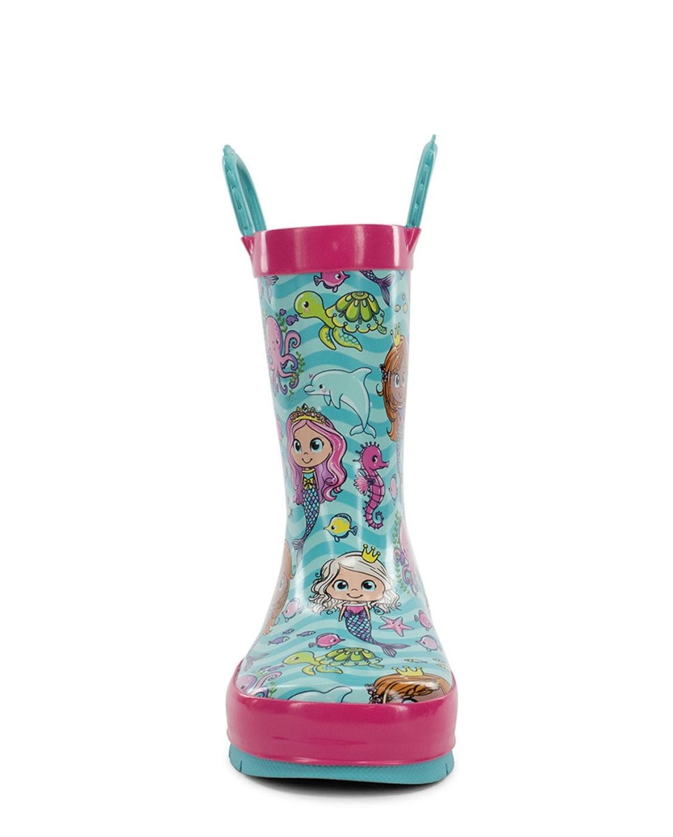 Kids Mermaid Magic Rain Boot - Aqua Rain Boots by Western Chief Kids' Sale – Don't Panic Shoes