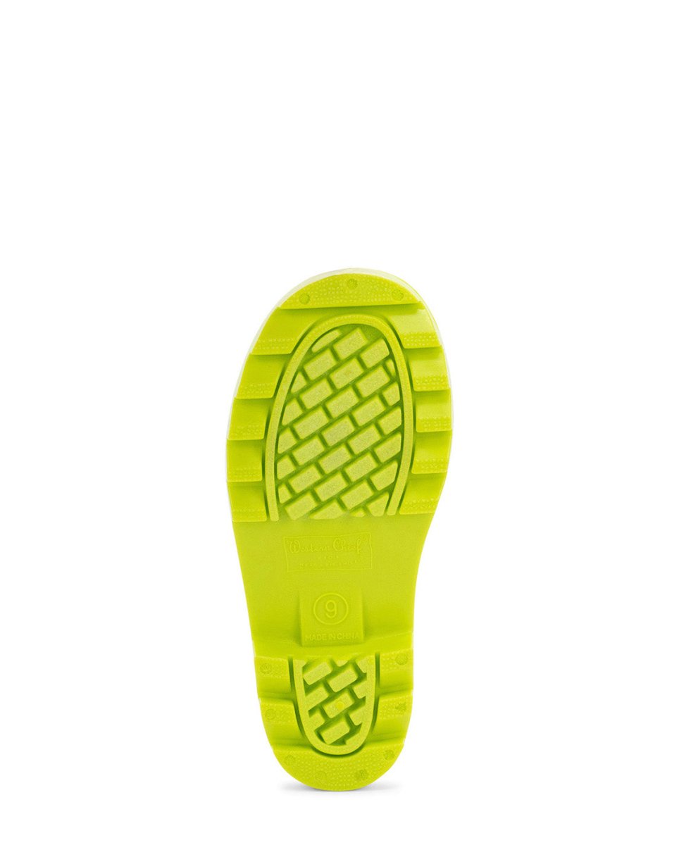 Kids Neon Rain Boot - Neon Green Rain Boots by Western Chief Kids' – Don't Panic Shoes