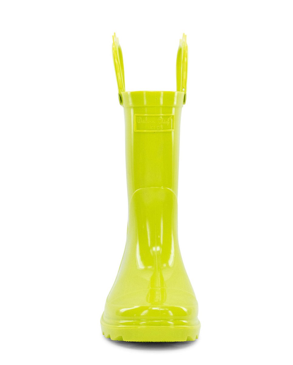 Kids Neon Rain Boot - Neon Green Rain Boots by Western Chief Kids' – Don't Panic Shoes