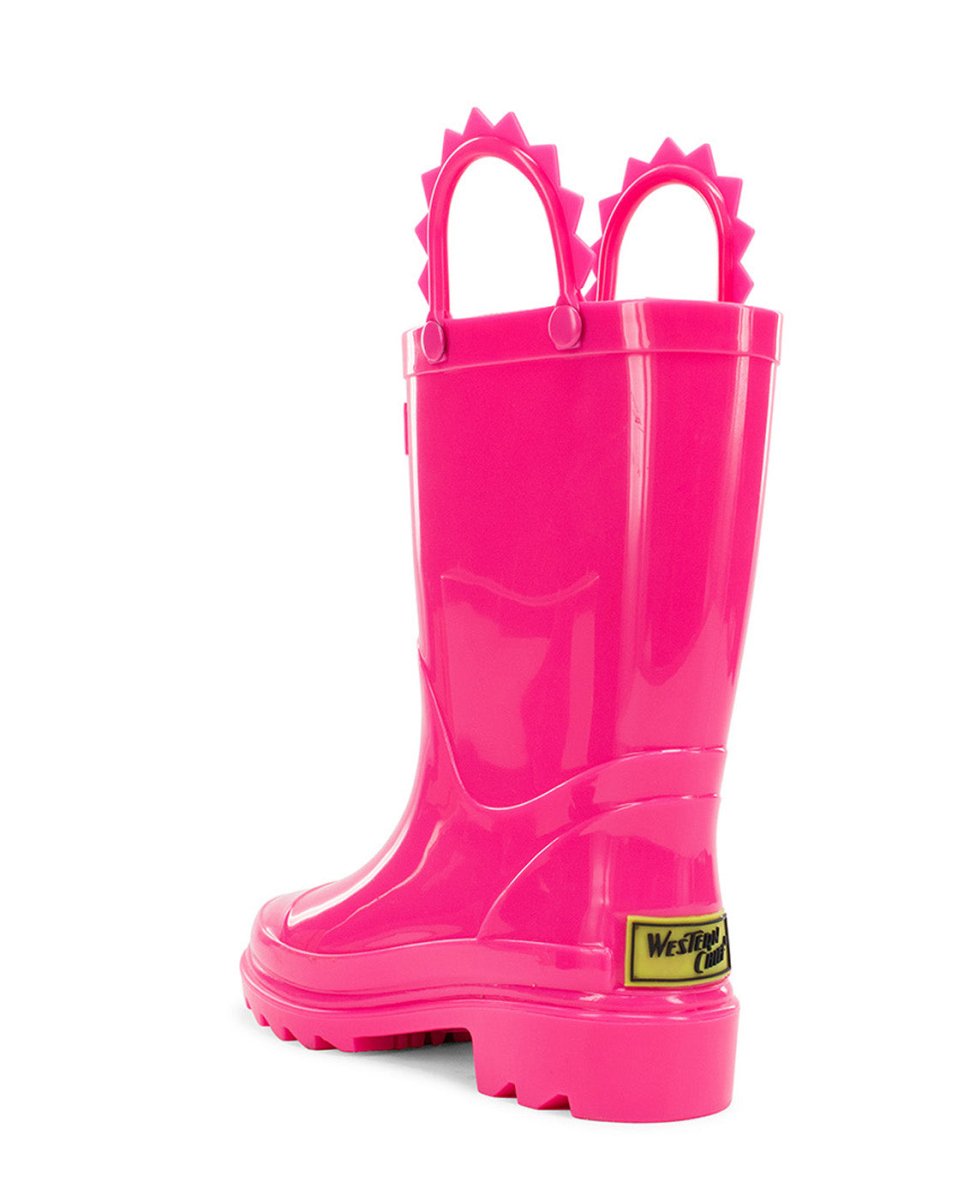 Kids Neon Rain Boot - Neon Pink Rain Boots by Western Chief Kids' – Don't Panic Shoes
