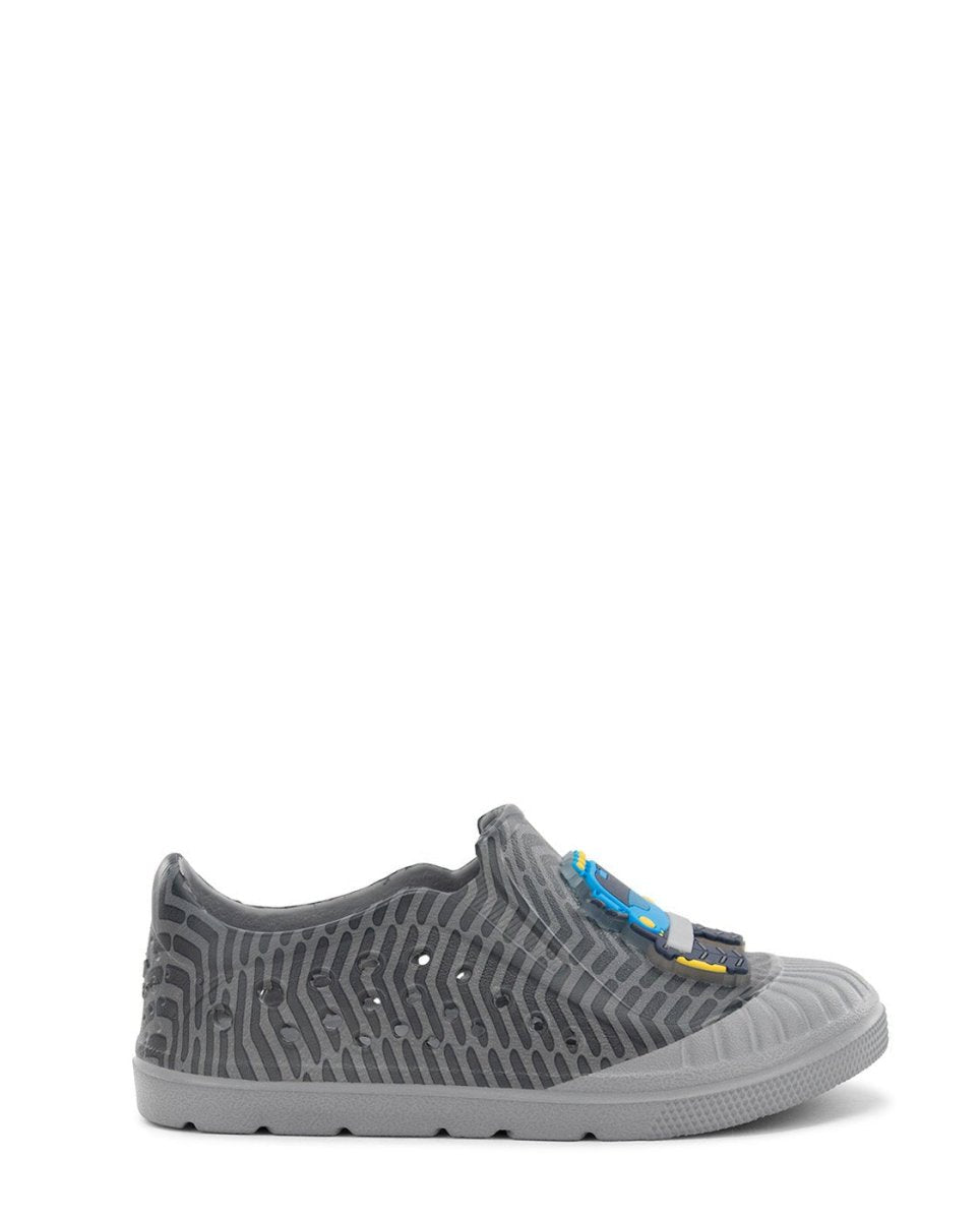 Kids Parker Truck Slip On - Gray Sandals by Western Chief Kids' – Don't Panic Shoes
