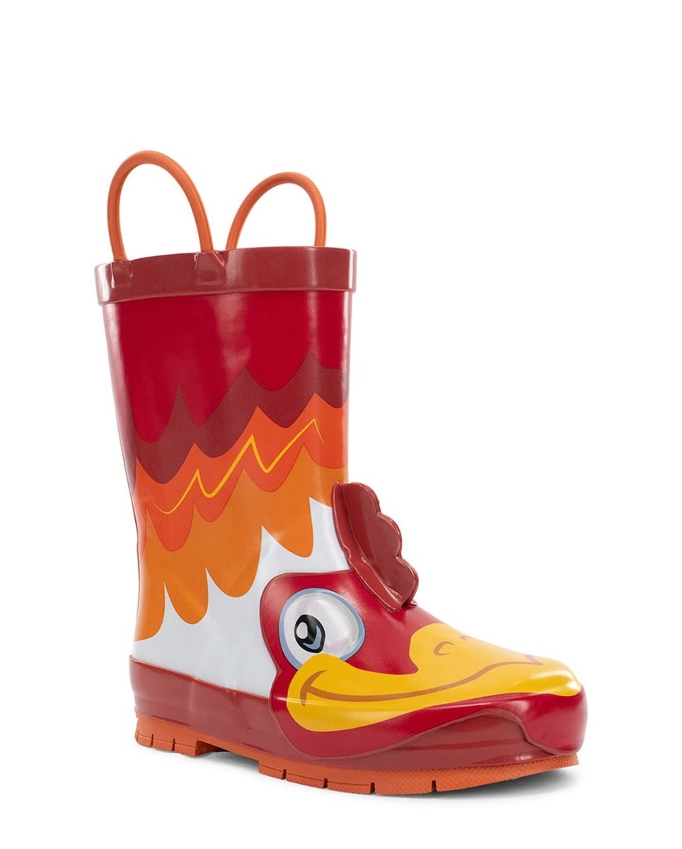 Kids Ritz Rooster Rain Boot - Red Rain Boots by Western Chief Kids' Sale – Don't Panic Shoes