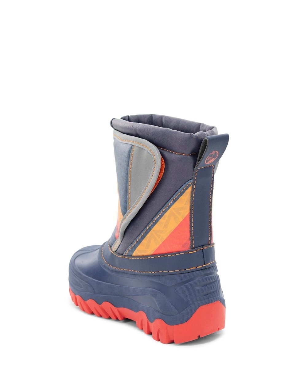 Kids Selah Faux Fur Cold Weather Boot - Navy Snow Boots by Western Chief Kids' – Don't Panic Shoes