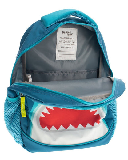 Kids Shark Mini Backpack - Blue Backpacks by Western Chief Kids' Sale – Don't Panic Shoes