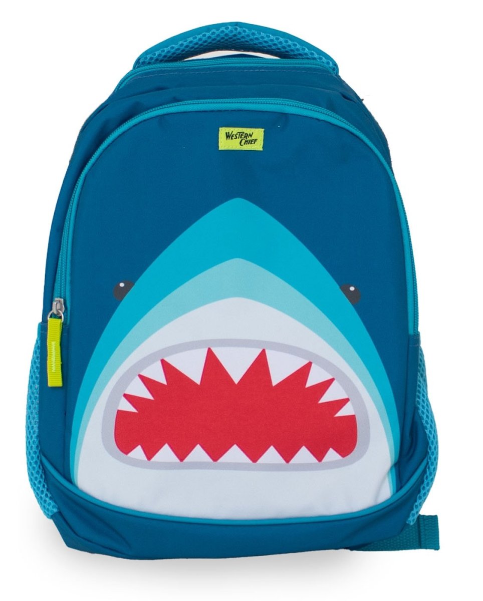 Kids Shark Mini Backpack - Blue Backpacks by Western Chief Kids' Sale – Don't Panic Shoes
