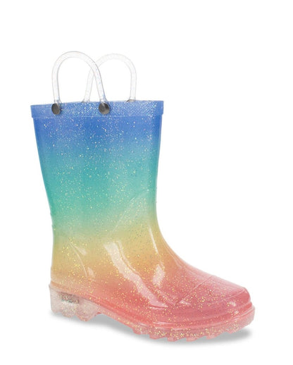 Kids Sparkle Metallic Lighted Rain Boot - Multi Rain Boots by Western Chief Kids' – Don't Panic Shoes
