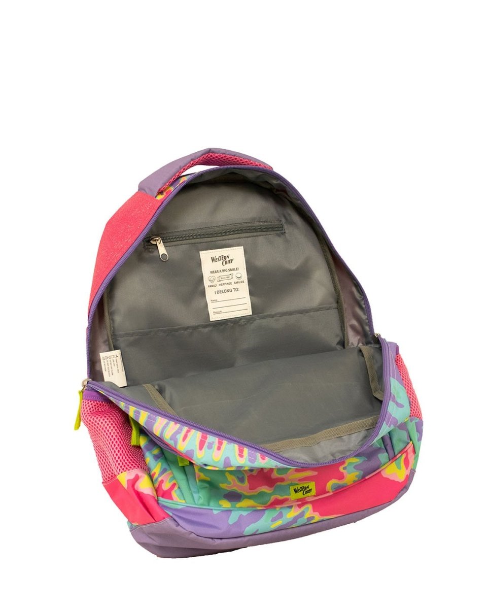 Kids Tie Dye Backpack - Multi Backpacks by Western Chief Kids' – Don't Panic Shoes