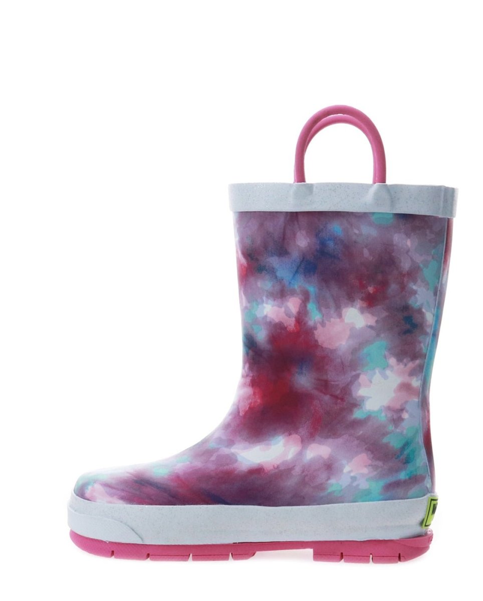 Kids Tie Dye Rain Boot - Fuchsia Rain Boots by Western Chief Kids' Sale – Don't Panic Shoes