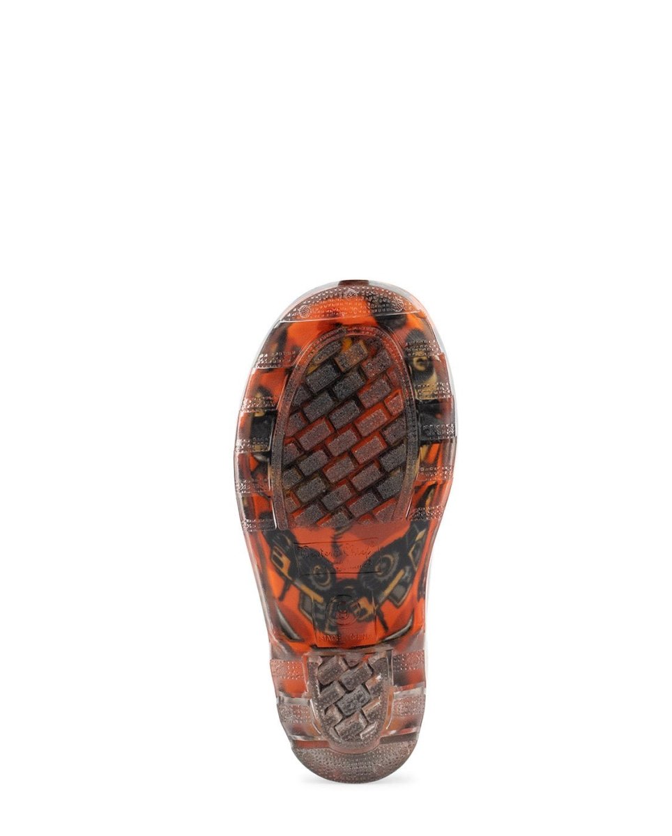 Kids Tractors Lighted Rain Boot - Orange Rain Boots by Western Chief Kids' Sale – Don't Panic Shoes
