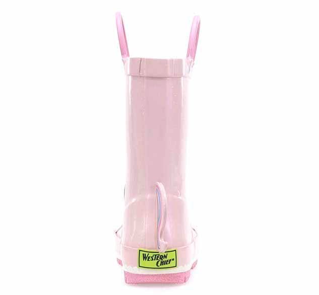 Kids Unity Unicorn Rain Boot - Soft Rose Rain Boots by Western Chief Kids' – Don't Panic Shoes
