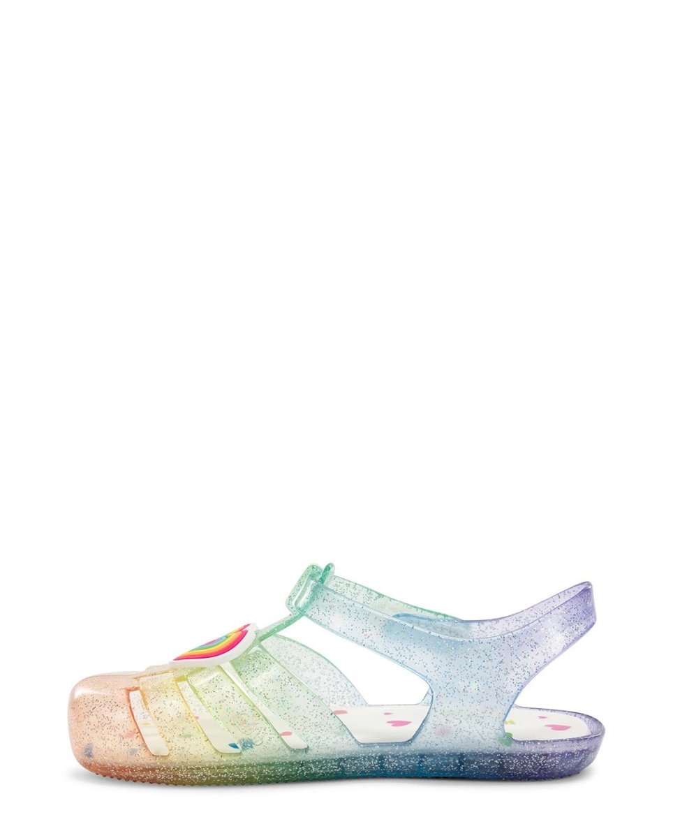 Kids Wonder Everglitter Heart Lighted Sandal - Multi Sandals by Western Chief Kids' – Don't Panic Shoes