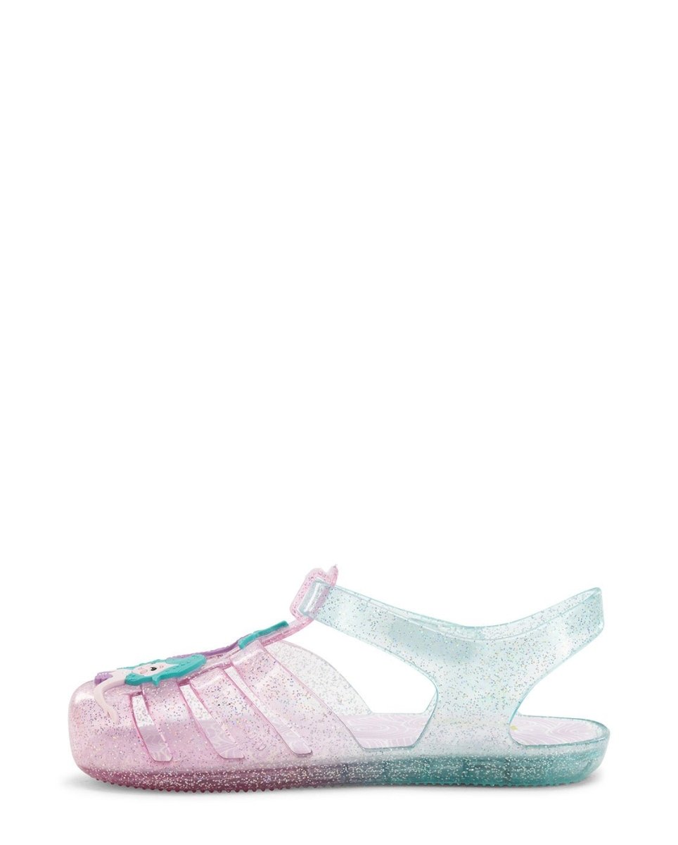 Kids Wonder Everglitter Mermaid Lighted Sandal - Multi Sandals by Western Chief Kids' – Don't Panic Shoes