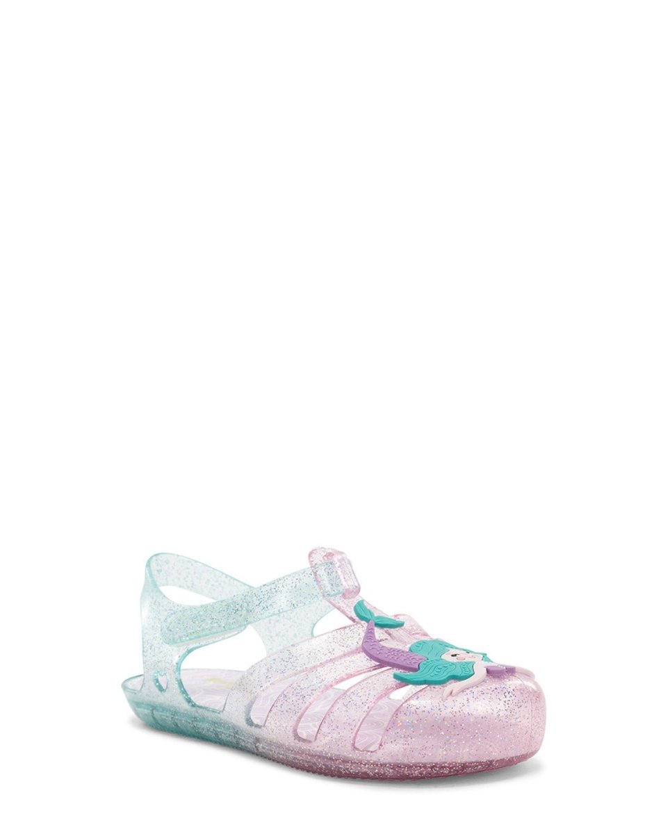 Kids Wonder Everglitter Mermaid Lighted Sandal - Multi Sandals by Western Chief Kids' – Don't Panic Shoes