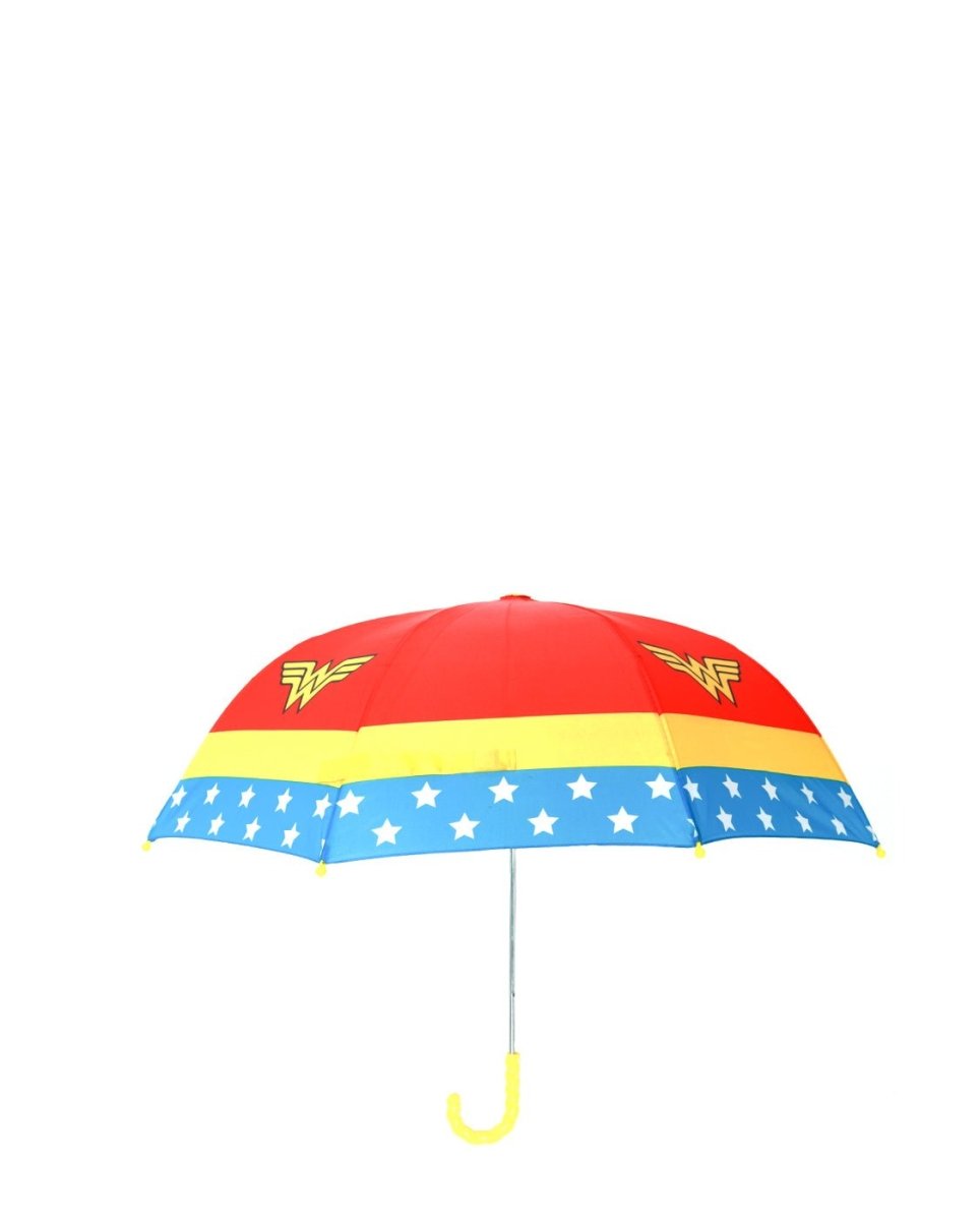 Kids Wonder Woman Umbrella - Red Umbrellas by Western Chief Kids' Sale – Don't Panic Shoes