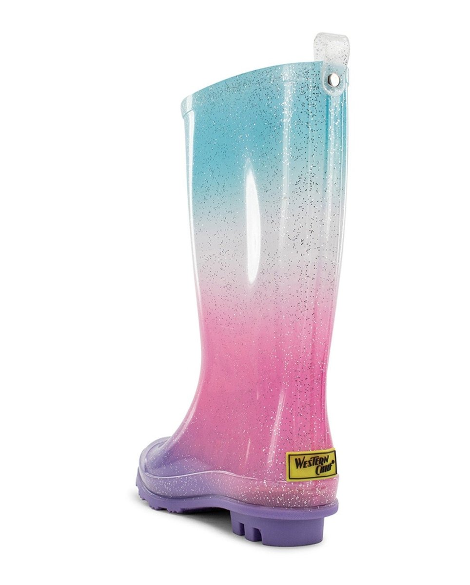 Kids Youth Glitter Tall Rain Boot - Multi Rain Boots by Western Chief Kids' Sale – Don't Panic Shoes