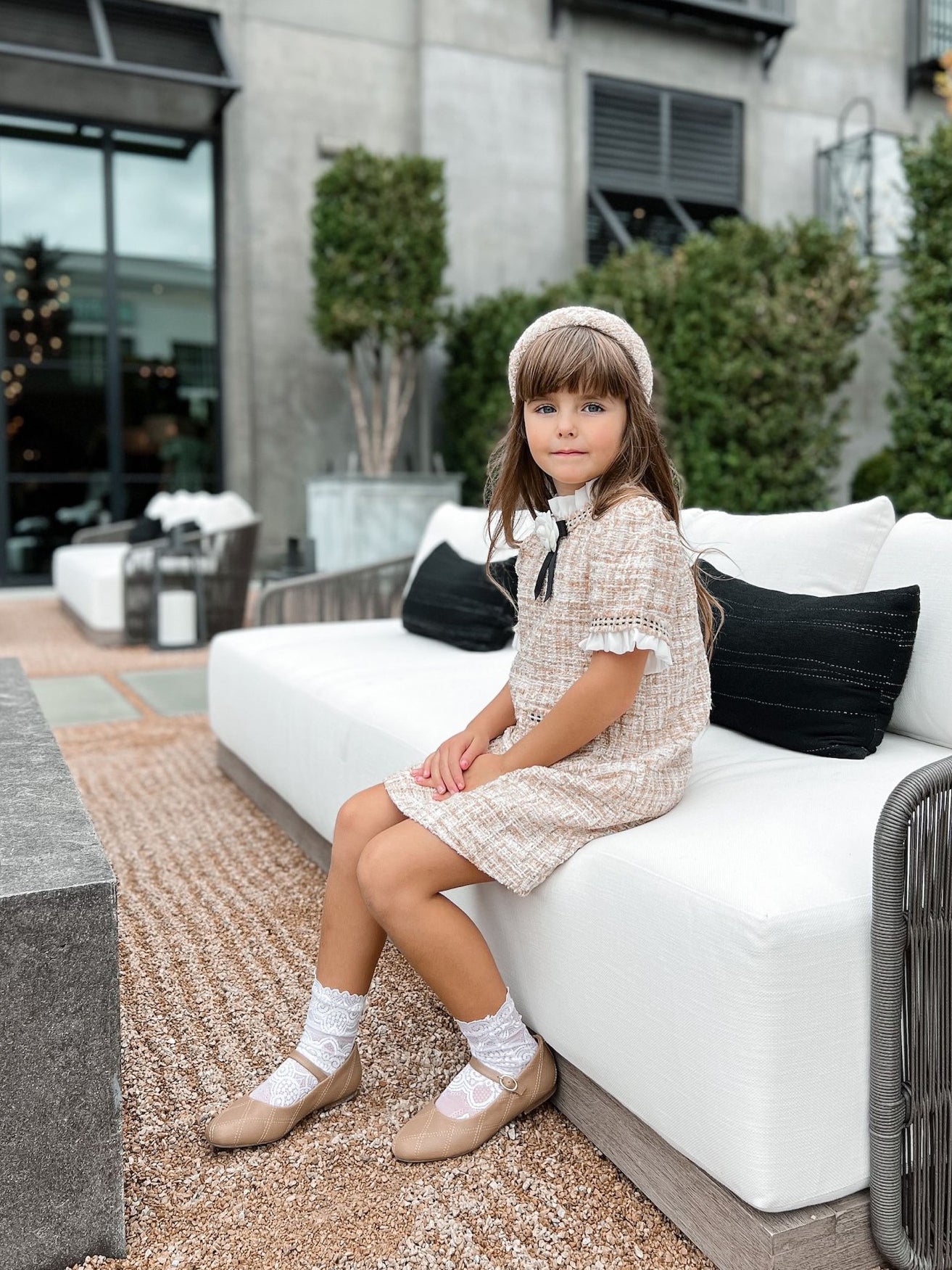 Zoe Slip On Shoes Leather Iced Coffee Premium Quality