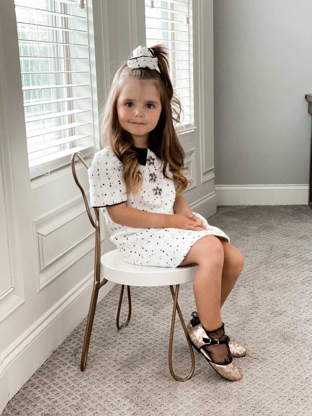 Zelda Sequin Shoes Kids Patent Leather Made In Italy