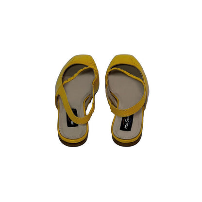 Koala Slingback FlatS Casual Women’s Calf Leather Sun Sling Back Flats by Mar Soreli – Don't Panic Shoes