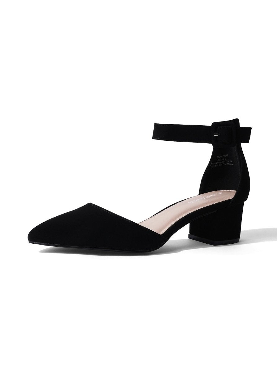 Krista | Black Heels by J.Adams – Don't Panic Shoes