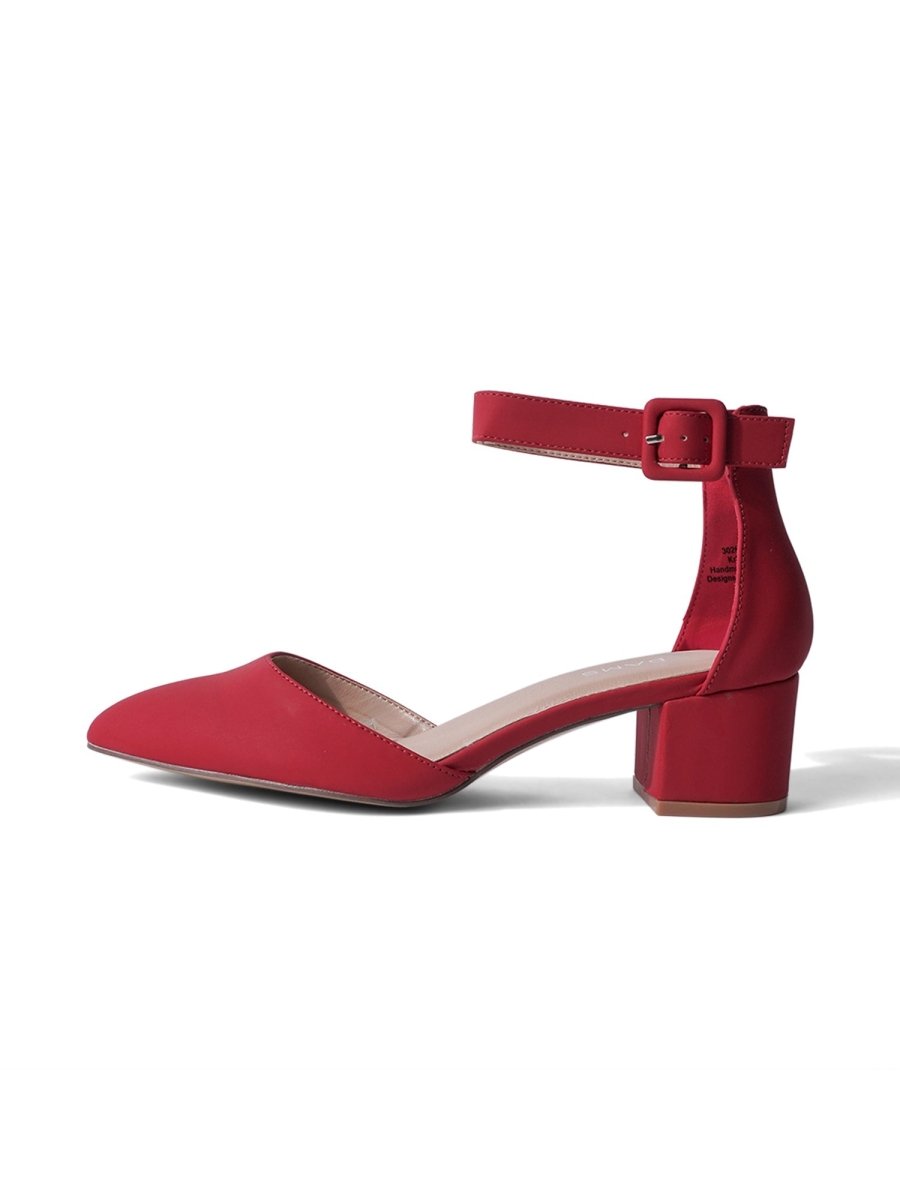Krista | Red Heels by J.Adams – Don't Panic Shoes