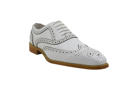 Ks Classic Medallion Wingtip Brogue Shoes Men's Ks509 - 25 Shoes by Carrucci Shoes – Don't Panic Shoes