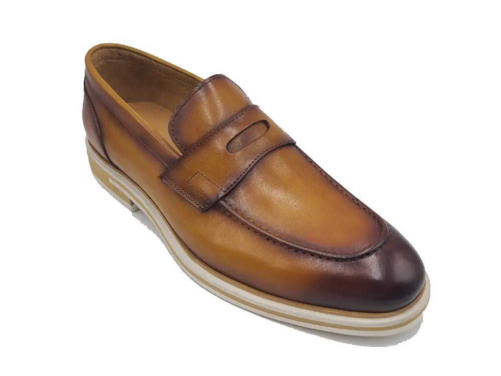 Ks Footwear Penny Loafer Calfskin Leather Ks519 - 04 Shoes by Carrucci Shoes – Don't Panic Shoes