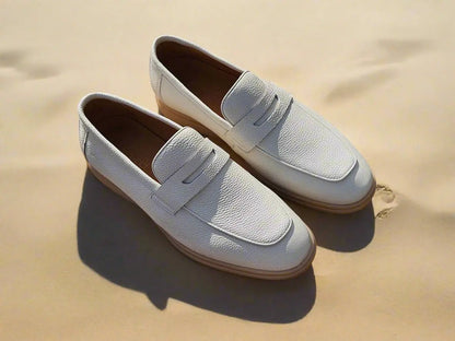 Ks Unisex Classic Penny Loafer Calfskin Leather Ks715 - 02 Shoes by Carrucci Shoes – Don't Panic Shoes