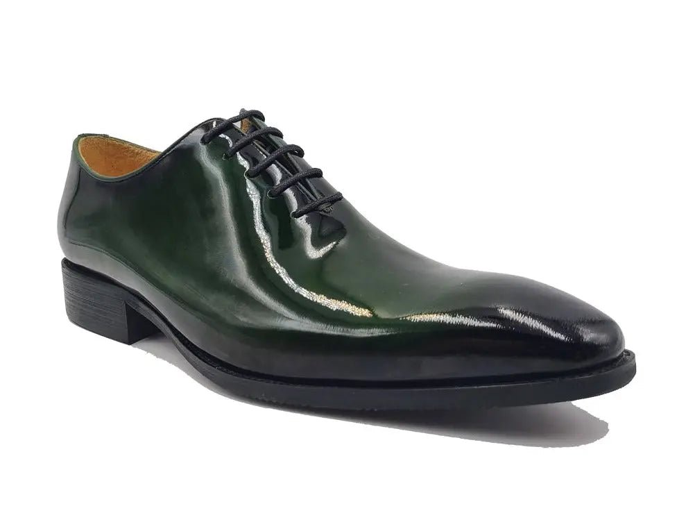 Ks Wholecut Burnished Oxford Patent Leather Ks503 - 101p Shoes by Carrucci Shoes – Don't Panic Shoes