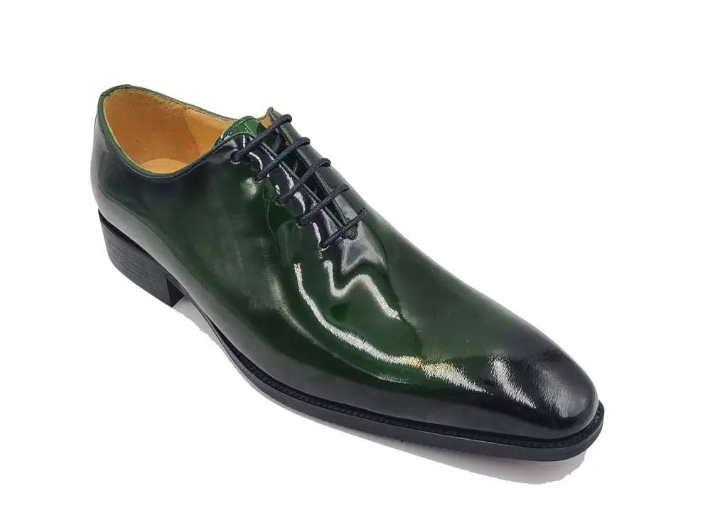Ks Wholecut Burnished Oxford Patent Leather Ks503 - 101p Shoes by Carrucci Shoes – Don't Panic Shoes