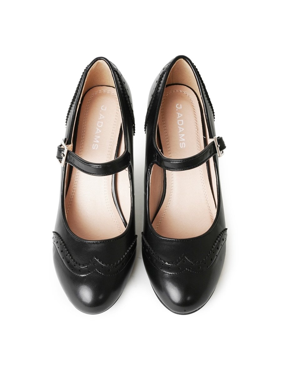 Kym | Black Heels by J.Adams – Don't Panic Shoes