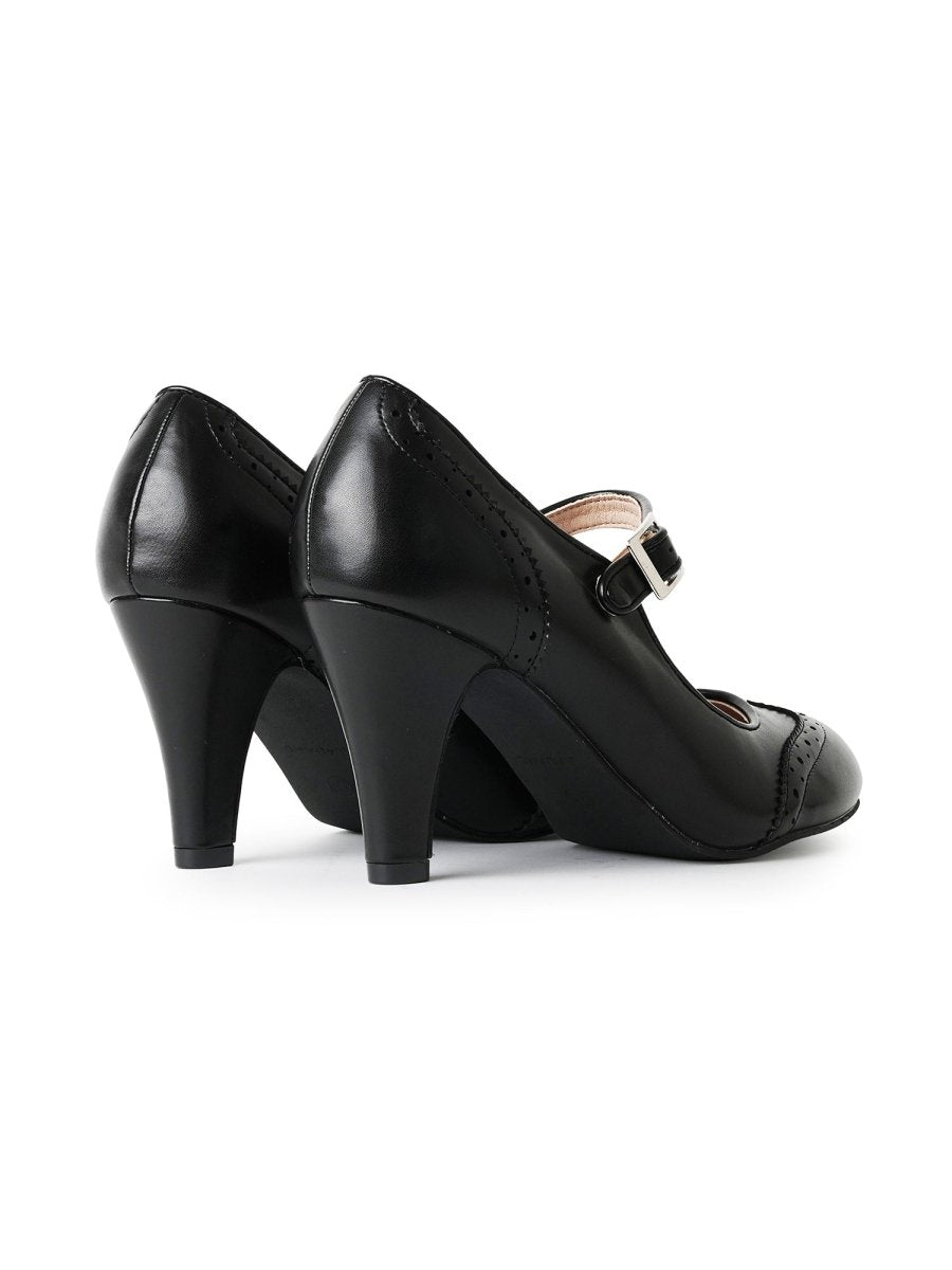 Kym | Black Heels by J.Adams – Don't Panic Shoes