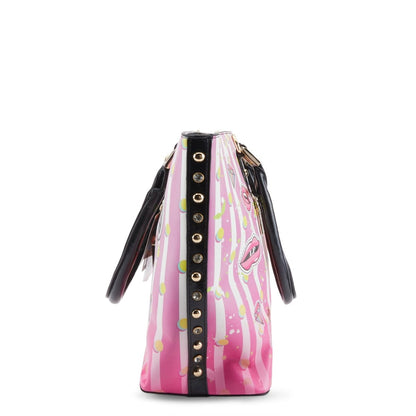 La Philipe Juicy LipS Handbag Tote Women’s Leather Pink Lp1021 18 Handbags by La Philipe – Don't Panic Shoes