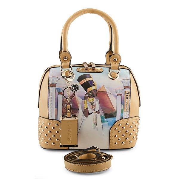 La Philipe Lp1001 1 Egyptian Paradise Handbag Square Leather Handbags by La Philipe – Don't Panic Shoes