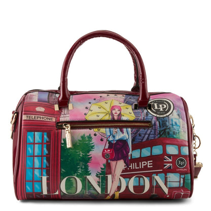 La Philipe Lp1020 11 Umbrella In London Handbag Classic Leather Handbags by La Philipe – Don't Panic Shoes