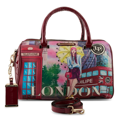 La Philipe Lp1020 11 Umbrella In London Handbag Classic Leather Handbags by La Philipe – Don't Panic Shoes