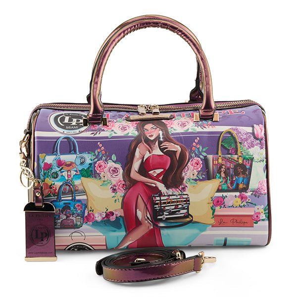 La Philipe Lp1020 15 Bold Beauty Handbag Classic Leather Handbags by La Philipe – Don't Panic Shoes