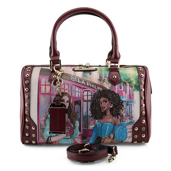 La Philipe Lp1020 5 Shopping In The City Handbag Classic Leather Handbags by La Philipe – Don't Panic Shoes