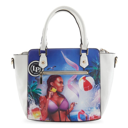 La Philipe Miami Beach Handbag Satchel Women’S Leather Lp1022 13 Handbags by La Philipe – Don't Panic Shoes