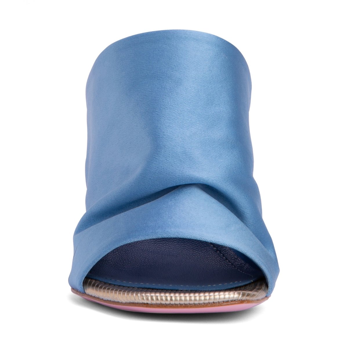 Lana Stretch Satin Heeled Sandal Women’S Leather Sole Italy Sandals by Beautiisoles – Don't Panic Shoes