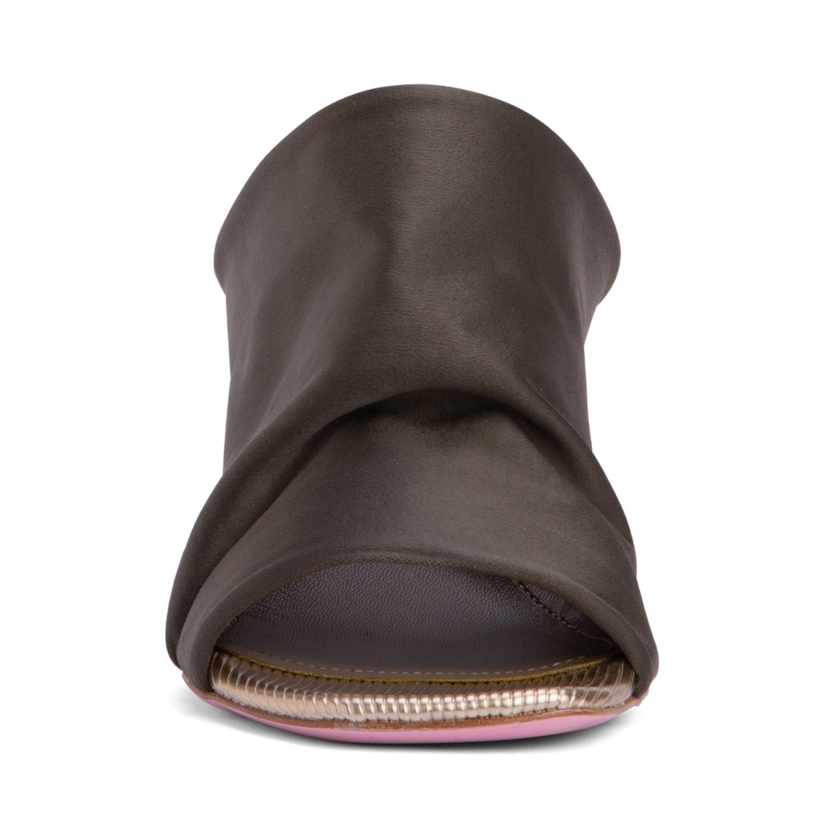 Lana Stretch Satin Heeled Sandal Women’S Leather Sole Italy Sandals by Beautiisoles – Don't Panic Shoes