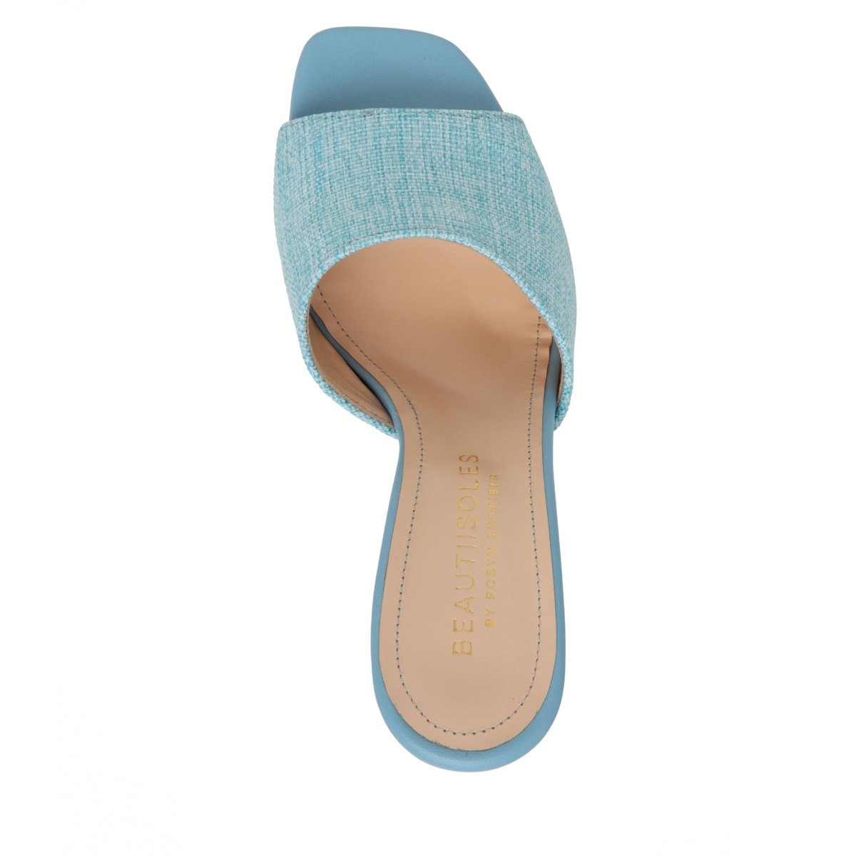 Larissa Linen Leather Sandal Handmade In Italy 89mm Heel Heels by Beautiisoles – Don't Panic Shoes