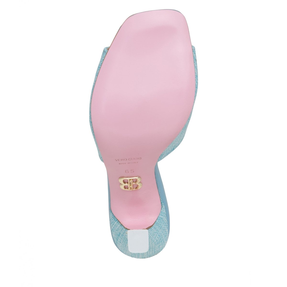 Larissa Linen Leather Sandal Handmade In Italy 89mm Heel Heels by Beautiisoles – Don't Panic Shoes