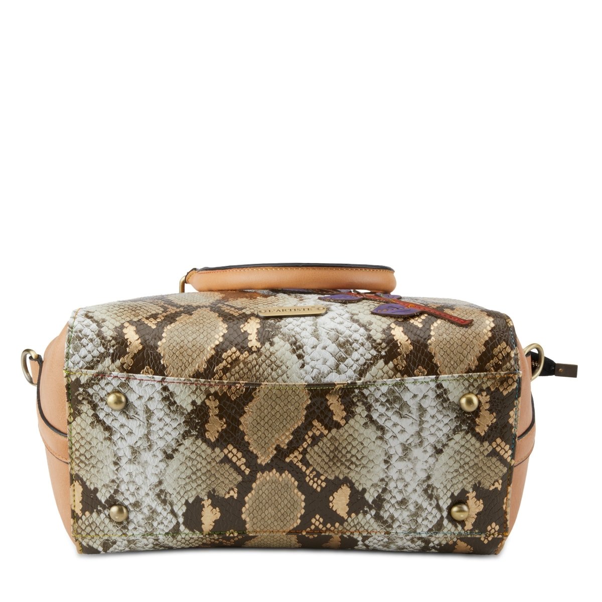 L'artiste Hb Kingpin Handbag Women's Metallic Leather Handbags by L`Artiste – Don't Panic Shoes