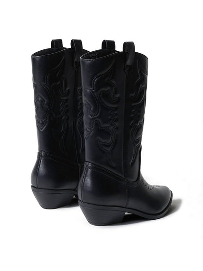 Lasso | Black Boots by J.Adams – Don't Panic Shoes