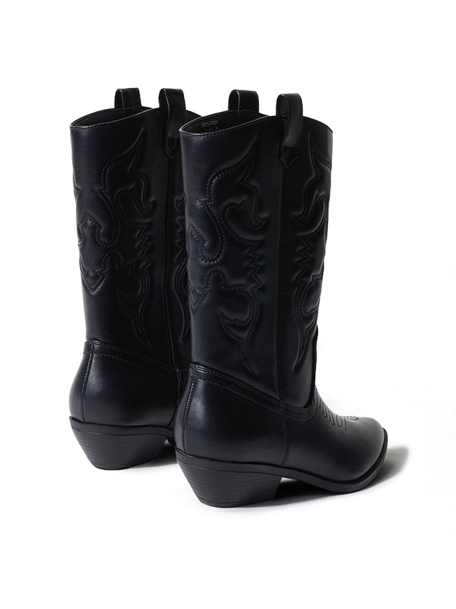 Lasso | Black Boots by J.Adams – Don't Panic Shoes